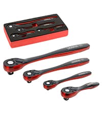 ARES 70013-8-Piece S2 Steel Impact Driver Bit Set - Includes Phillips 1,2,3,4 and Slotted 1/4-Inch, 5/16-Inch, 3/8-Inch and 1/2-Inch Bits - High Alloy S2 Steel Construction