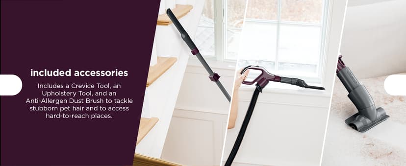 Shark LA702 Rotator Pet Lift-Away ADV Upright Vacuum with DuoClean PowerFins HairPro & Odor Neutralizer Technology, Wine Purple