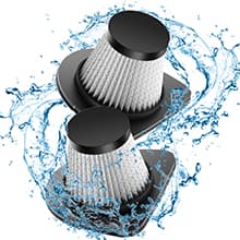 Cordless Car Vacuum Lightweight High Power Handheld Vacuum Cleaner with LED Light, Upgraded Hand Vacuum for Car Home Office and Pet Hair, BlackBlue