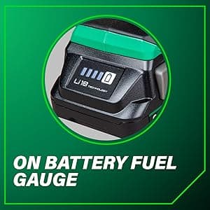 Metabo HPT 18V MultiVolt Cordless Brushless Driver Drill & Impact Driver Combo Kit, Power Tool Kit, 2 Lithium-Ion Metabo HPT Batteries and Charger, High Torque, Compact Lightweight Design, KC18DEXQB