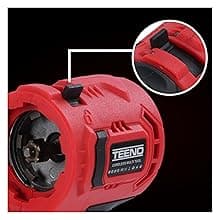 Cordless Drill and Impact Driver, Electric Drill and Impact Driver Combo Kit with 3/8-inch Electric Drill and 1/4-inch Impact Driver with 2 * 1.5A Batteries