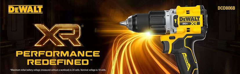 DEWALT 20V MAX XR® Brushless Cordless 1/2 in. Hammer Drill (Tool Only) (DCD806B)