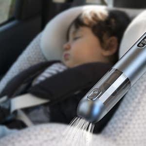 TEZILON Car Vacuum Cleaner 18000Pa Powerful Suction HEPA Filter, Portable Cordless Handheld Vacuum Vehicle Home with LED Display Air Duster Rechargeable Lightweight Multi-Nozzles for Pet Hair Keyboard