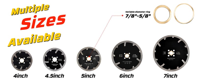 Casaverde Diamond Turbo Cutting Blade for Granite and Marble (5)