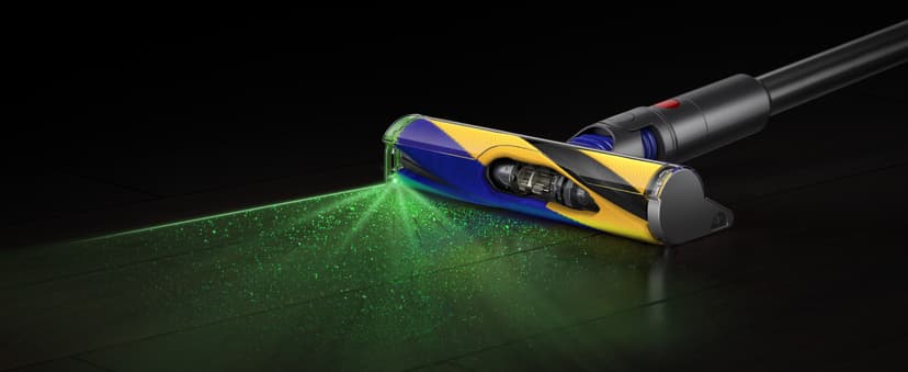 Dyson V15 Detect Plus Cordless Vacuum, Yellow/Nickel