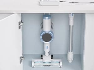 Cordless Vacuum Cleaner, 35Kpa Cordless Vacuums for Home, 500W Stick Vacuum Cleaners with Long Runtime, Lightweight, Powerful, Large Dust Cup Vacuum Cleaner for Pet Hair Hard Floor