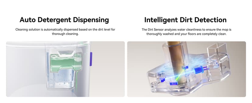 NARWAL Freo Z10 Robot Vacuum and Mop Combo, Tangle Free Robot Mop, 15,000Pa Suction, Adapts to Hard-to-Reach Areas, Self-Emptying, Mop Washing & Drying, Obstacle Avoidance, for Pet Hair & Hard Floor