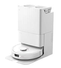 roborock S8+ Robot Vacuum, Sonic Mop with Self-Empty Dock, Stores up to 60-Days of Dust, Auto Lifting Mop, Ultrasonic Carpet Detection, 6000Pa Suction, White