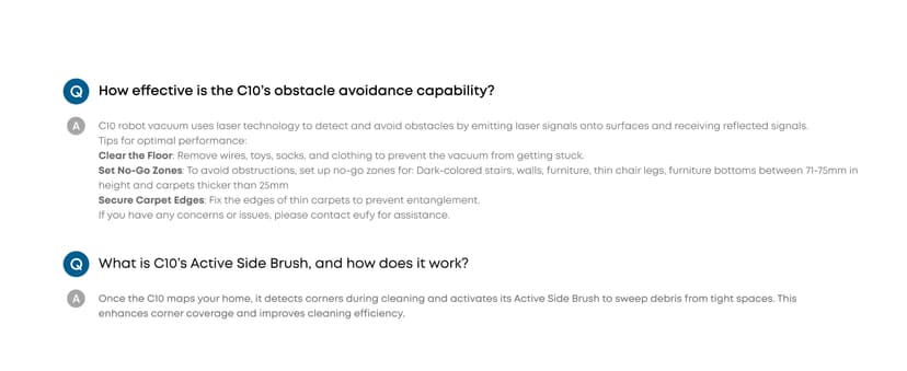 eufy Robot Vacuum C10 with Self Emptying Station, Up to 60 Days Hands Free Cleaning, Edge Expansion Brush, 4000Pa Powerful Suction, 2.85-Inch Ultra-Slim Body, Smart Mapping, Lidar Navigation