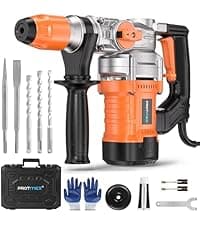 Cordless Impact Wrench, 900Ft-lbs (1200N.m) 1/2" Brushless Impact Gun, 21V High Torque Power Impact Driver, 2x4.0Ah Batteries Electric Impact Motor Variable Speeds for Family Car/Pickup Truck/Mower
