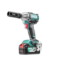DCA 20V MAX Brushless Rotary Hammer Drill, 4.5 Joule, 3800BPM, 1-1/8 Inch SDS-Plus, Cordless Heavy Duty Rotary Hammer Drill with Vibration Control, 5.0Ah Battery, 4A Fast Charger and Safety Clutch