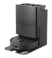 roborock Qrevo Plus Robot Vacuum and Mop with FlexiArm Design Edge Mopping, Self-Emptying, 10 mm Liftable Mops, Auto Mop Washing & Drying, Reactive Tech Obstacle Avoidance, 7,000 Pa Suction, Black