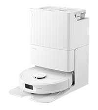 roborock Qrevo S Robot Vacuum and Mop, Self-Drying, Auto Mop Washing, 7000Pa Suction, Self-Emptying & Refilling, 10mm Mop Lifting, 200RPM Spinning Mops, Smart Obstacle Avoidance, White