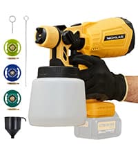 Cordless Impact Wrench, 2 IN 1 Screwdriver Head, 21V electric power wrench, 420Nm High Torque, 4 Pole Motor, Include Battery & Charger & Carrying Plastic Box