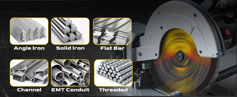 12BLADEST Blade for Cutting Mild Steel with 1" Arbor, for Circular and Chop Saws, No Heat, No Burrs & Virtually No Sparks, Carbide-Tipped TCT Blade for Cold Metal Cutting,12-Inch x 60-Tooth
