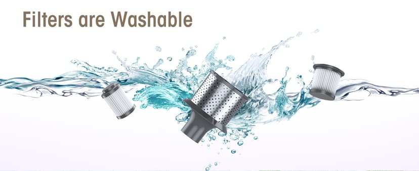 Cordless Vacuum Cleaner, 33KPA/400W Rechargeable Stick Vacuum Cleaner with 45 Mins Runtime, 6-in-1 Lightweight Portable Handheld Stick Vacuum for Home Hard Floor Carpet Car Pet Hair