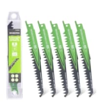 WORKPRO 32-Piece Reciprocating Saw Blade Set - Metal/Woodcutting Saw Blades, Pruner Saw Blades with Organizer Pouch