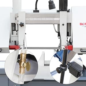 KAKA INDUSTRIAL TBK11A 11Inch Hydraulic Double Column Rotating Head Band Saw Industrial Grade Metal Cutting Powerhouse