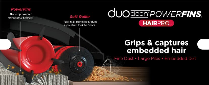 Shark LA702 Rotator Pet Lift-Away ADV Upright Vacuum with DuoClean PowerFins HairPro & Odor Neutralizer Technology, Wine Purple