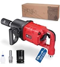 XIIW 1/2 Inch Air Impact Wrench, Max Torque 1560 ft-lbs, lightweight 4.4 lb Design, Heavy Duty 8000RPM 1/2 Air Impact Gun Driver, Twin Hammer Pneumatic Tool for Automobile Repair