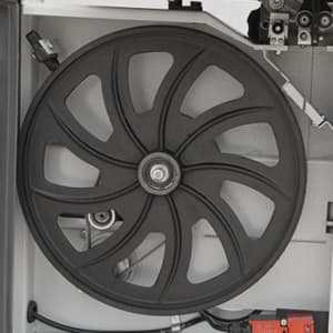 KAKA INDUSTRIAL14in Woodworking Bandsaw,6x21.5 inch work table 110V WBS-14