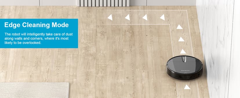 Robot Vacuum Cleaner with 3000Pa Cyclone Suction, APP/Voice/Remote Control, Automatic Self-Charging Robotic Vacuum, Scheduled Cleaning, Ideal for Pet Hair, Hard Floor, Low Carpet