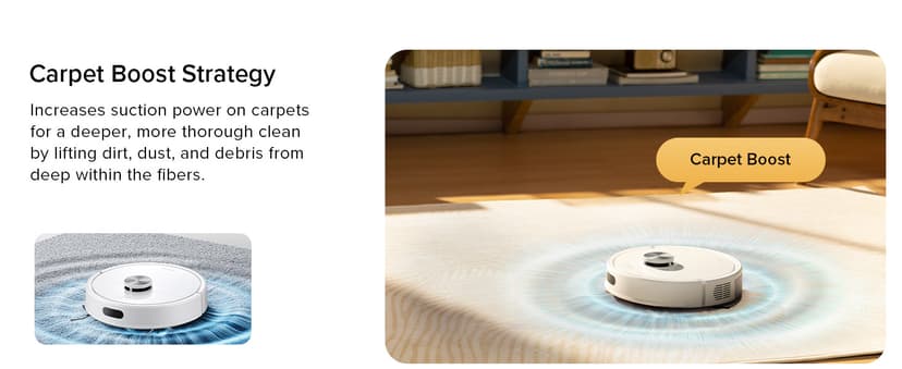 roborock Q7 M5+ Robot Vacuum and Mop, Upgraded from Q5 Max+, 7 Weeks Self-Emptying, 10000Pa Suction, Dual Anti-Tangle System, for Pet Hair & Carpet, PreciSense LiDAR Navigation, App Control, White