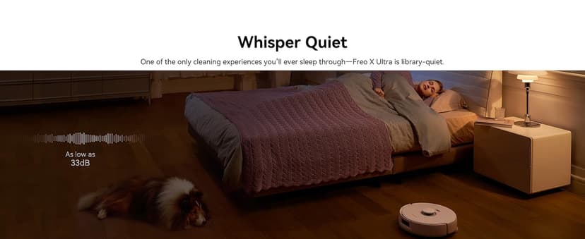 Narwal Freo X Ultra Robot Vacuum and Mop Combo, 8200Pa Robot Mop & Vacuum, Auto Mop Drying/Washing, Self-Empty, Zero-Tangling, DirtSense™, Maintenance-Free Base Station, Self-Contained Dust Processing