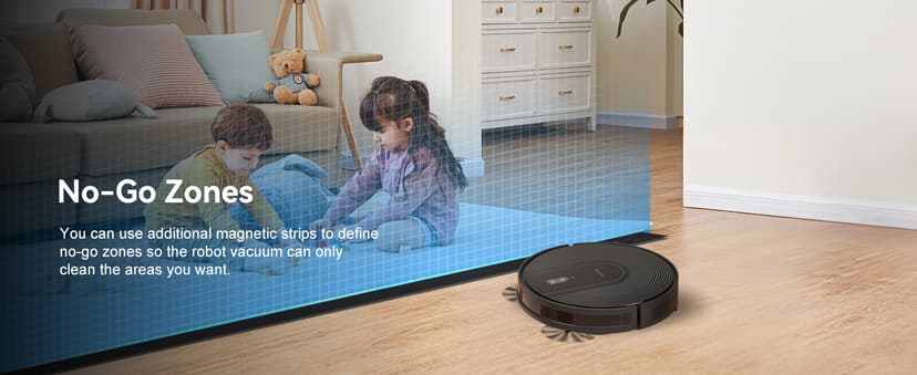 Robot Vacuum Cleaner with Self-Emptying Base – 9000Pa Suction, 85 Days of Dust Storage, Wi-Fi/App/Alexa Control – Ideal for Hard Floors, Low Carpets, and Pet Hair