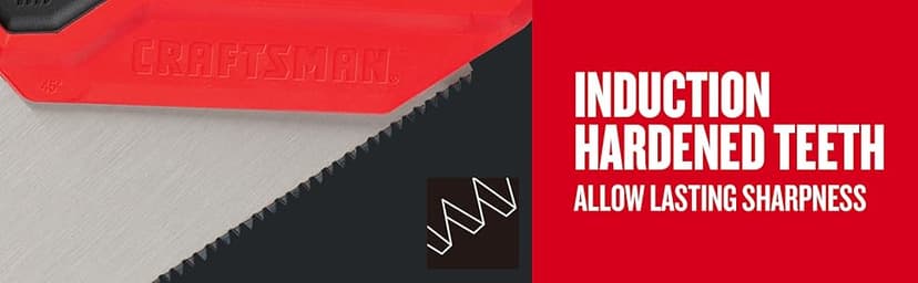 CRAFTSMAN Hand Saw, 15-Inch (CMHT20880)