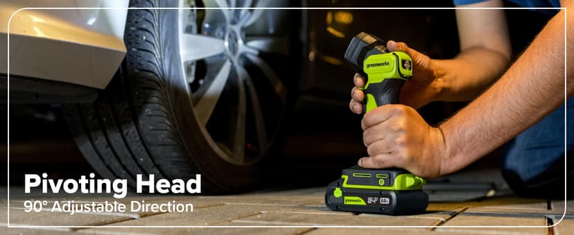 Greenworks 24V Cordless Brushless 4PCs Combo, 400 in-lbs Drill/Driver+1950 in-lbs Impact Driver +6.5" Circular Saw +200LM Flashlight, 2.0Ah+4.0Ah Batteries (24,000mAh Power Bank) 65W USB-C Charger