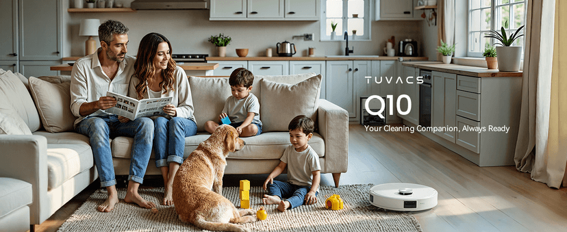 Robot Vacuum with All-in-One Station, Dual Mops with 12 mm Auto-Lift and Carpet Detection, Auto Dust Collection, 6000 Pa Suction, 180 Mins Runtime, Auto Mop Washing & Drying