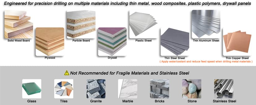 Hole Saw Kit Bi Metal with Case, General Purpose Size from 3/4'' to 2-1/2'', Hole Saw Set for Metal, Wood and Plastic, with Clean and Smooth Cutting Edge, Fast Chip Removal.