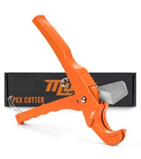 Mutt Tools Mini Hacksaw for Metal with 10-inch Bi-Metal Blade for Precision Cutting - Compatible with 10" and 12" Blades - Small Cutting Saw