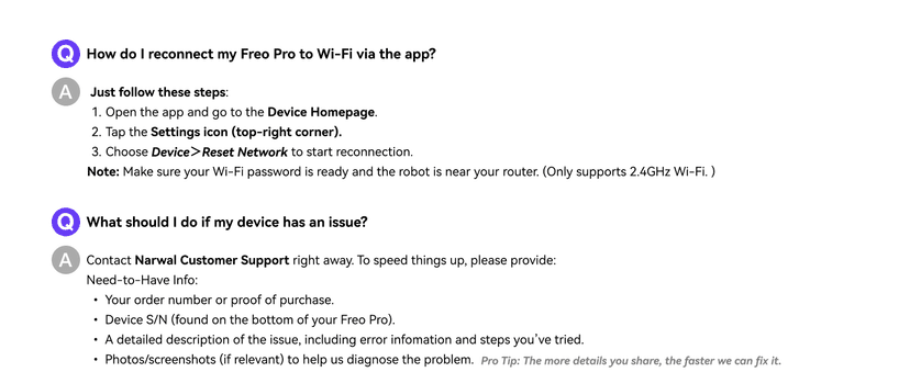 NARWAL Freo Pro Robot Vacuum and Mop Combo, Tangle Free Robot Mop, 8500Pa Powerful Suction, Self-Emptying, Auto Mop Washing, Auto Drying, Obstacle Avoidance, Ideal for Pet Hair and Hard Floor