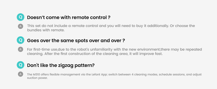 Lefant M310 Robot Vacuum Cleaner– 4500Pa Suction, Ultra-Slim & Quiet, PreciSense Obstacle Avoidance, WiFi/App/Voice Control, 160-Min Runtime, Self-Charging – Ideal for Pet Hair & Hard Floors (Gray)