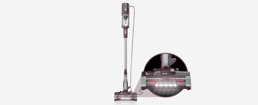 Shark HZ702 Ultralight PetPro Corded Stick Vacuum with PowerFins HairPro Odor Neutralizer Technology, Wine Purple