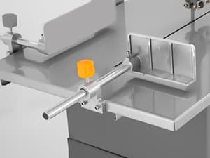 Hoteche 10-Inch Commercial Electric Meat Bandsaw - 550W, 9.5" Cutting Depth, 10" Cutting Width Ideal for Meat, Bone, and Frozen Food Processing