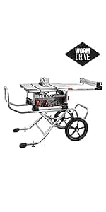 SKIL 15 Amp 10 Inch Portable Jobsite Table Saw with Folding Stand- TS6307-00