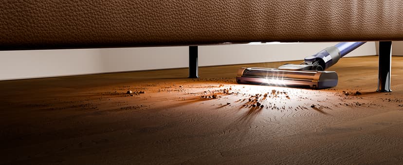 YONNDER Cordless Vacuum Cleaner 40KPA, 6-in-1 Lightweight & Detachable Battery, Powerful Suction for Home, 6-Stage Filtration, Tangle-Free V-Shaped Brush, for Hard Floor/Carpet/Pet Hair