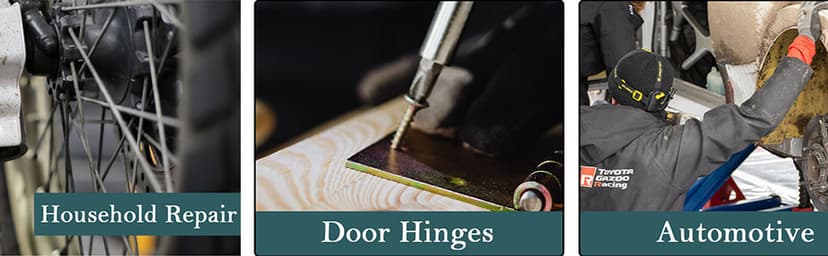 Sutekus 1/2 Inch Drive Manual Impact Driver Set Reversible Hand Held Impact Screwdriver with S2 Steel Bits for Disengage Rusted Fasteners or Frozen, 7Pcs