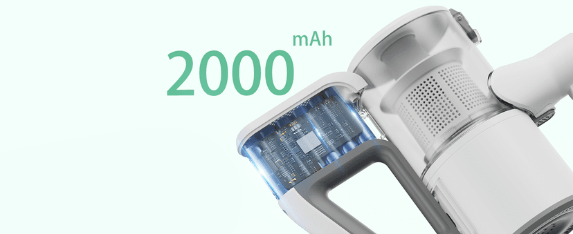 S6 Cordless Vacuum Cleaner for Home, 30KPa Stick Vacuum with 6 * 2000mAh Detachable Battery, up to 40 Mins Runtime, 6 in 1 Rechargeable Lightweight Vacuum for Hard Floor, Carpet and Pet Hair