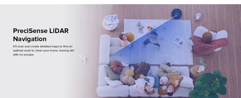 roborock S8+ Robot Vacuum, Sonic Mop with Self-Empty Dock, Stores up to 60-Days of Dust, Auto Lifting Mop, Ultrasonic Carpet Detection, 6000Pa Suction, Black