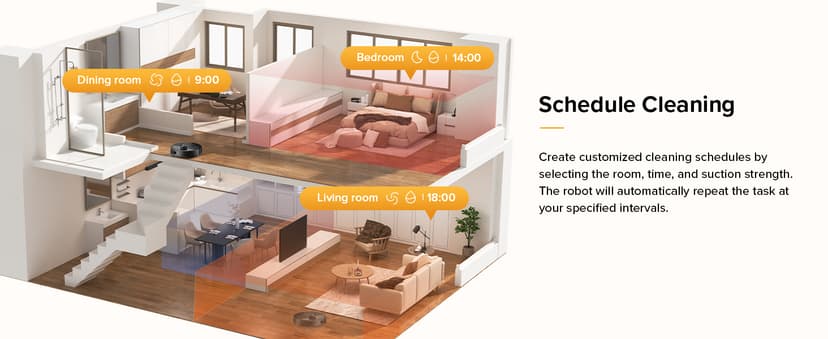 roborock Q7 M5 Robot Vacuum and Mop Combo, 10,000Pa HyperForce Suction, Robotic Vacuum Cleaner, Dual Anti-Tangle System, APP-Controlled Mopping, LiDAR Navigation, for Pet Hair and Carpet, Black