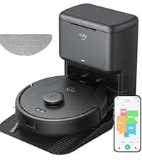 eufy Clean L50 SES with 60 Day Self-Empty Station, Multi-Floor Cleaning, Customizable Mapping,Up to 60 Days Hands-Free Cleaning