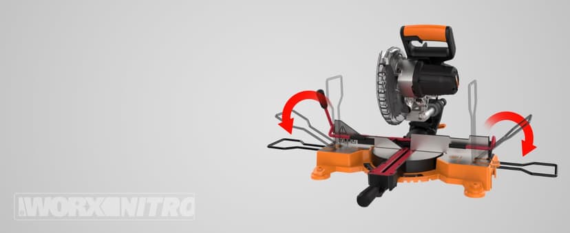 WORX 20V Cordless Sliding Compound Miter Saw