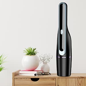 Handheld Vacuum Cordless - Car Vacuum with Brushless Motor & 14000Pa Powerful Suction, 1.2lbs Lightweight, LED Light, Slim Mini Vacuum Cleaner for Car Home Office Pet