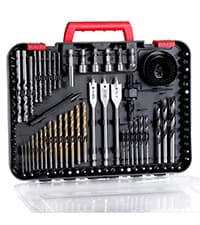 AVID POWER 20V MAX Lithium lon Cordless Drill, Power Drill Set with 3/8-Inch Keyless Chuck, Variable Speed, 16 Position and 22pcs Bits (Black)