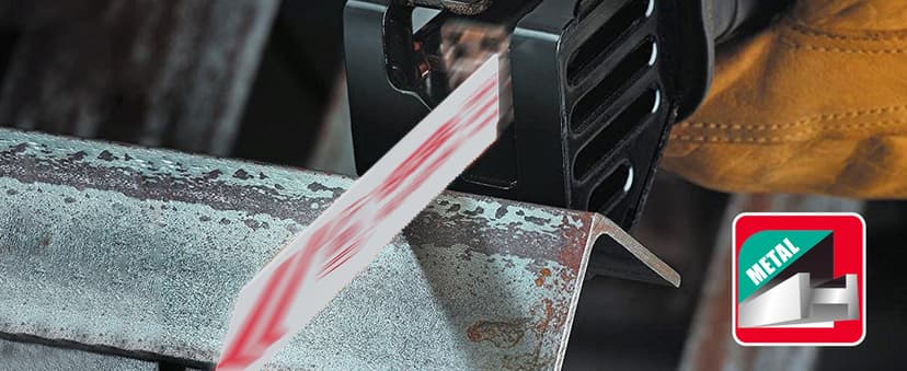 10-Piece Ultimate Reciprocating Saw Blade Set, Premium 6 & 8 Inch Wood & Metal Cutting Pruner Saw Blades with Storage Box