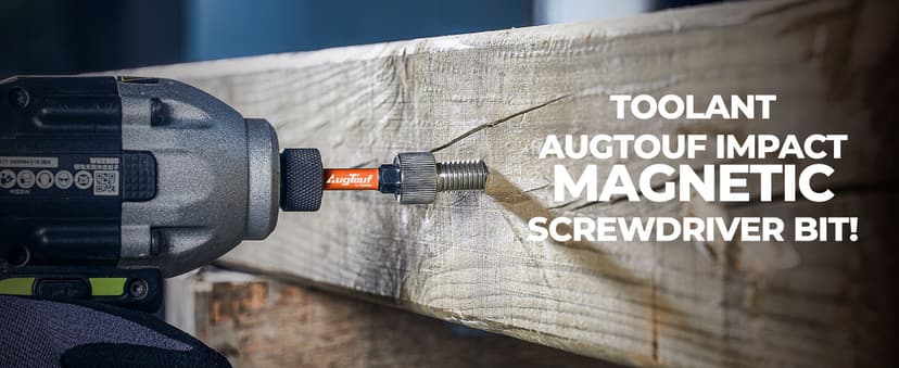 toolant Impact Hex Head Allen Wrench Drill Bit Set 20pcs (Metric&SAE), 1/4” Hex-Shank S2 Steel Hex Bits Set, CNC Machined Tips with Magnetism, 2” Long with Storage Box